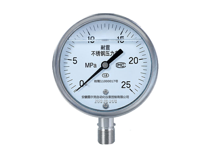 YTN-150径向耐震压力表